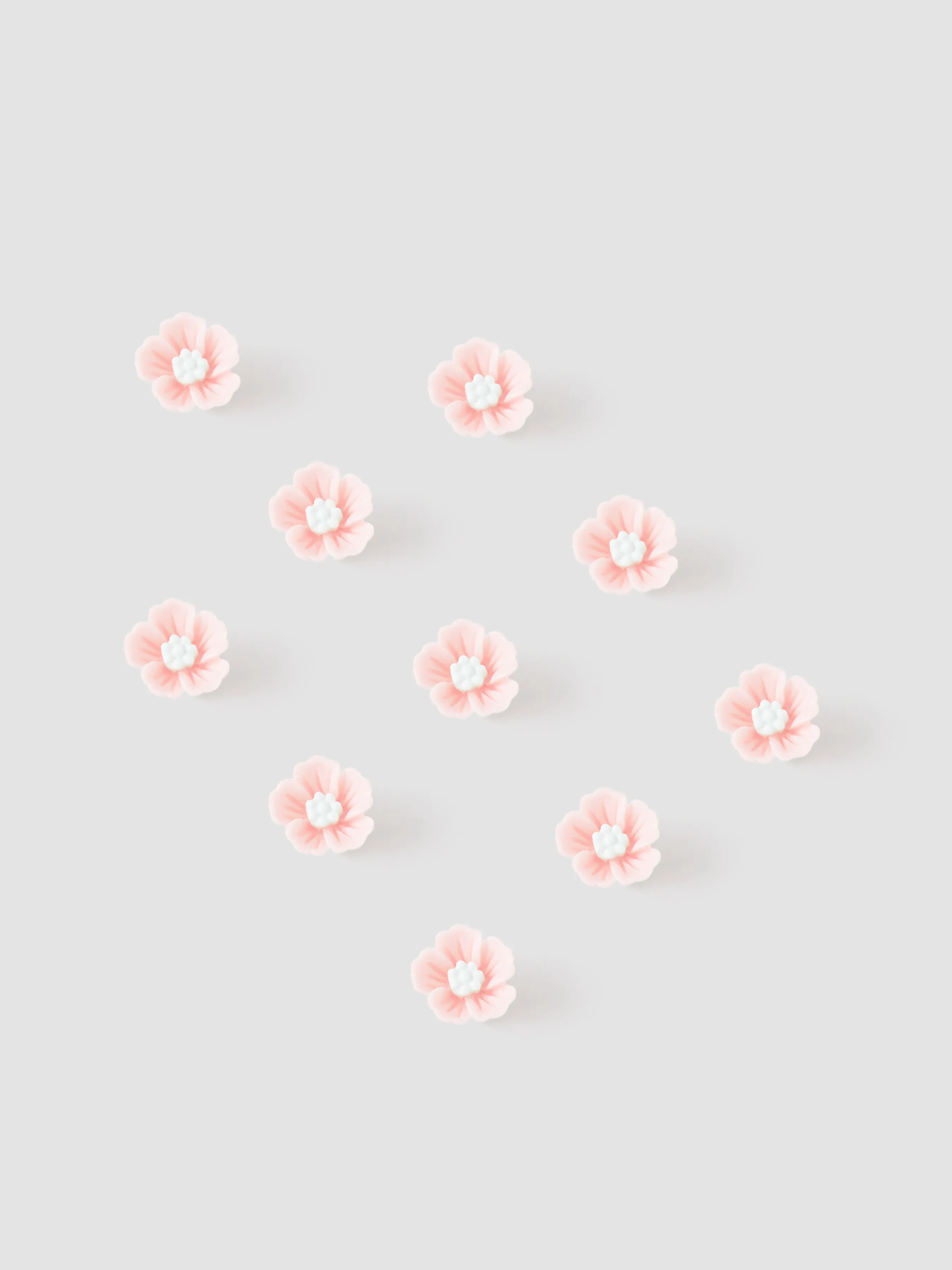 10PCS MINI PINZAS PARA EL PELO DE MARGARITA