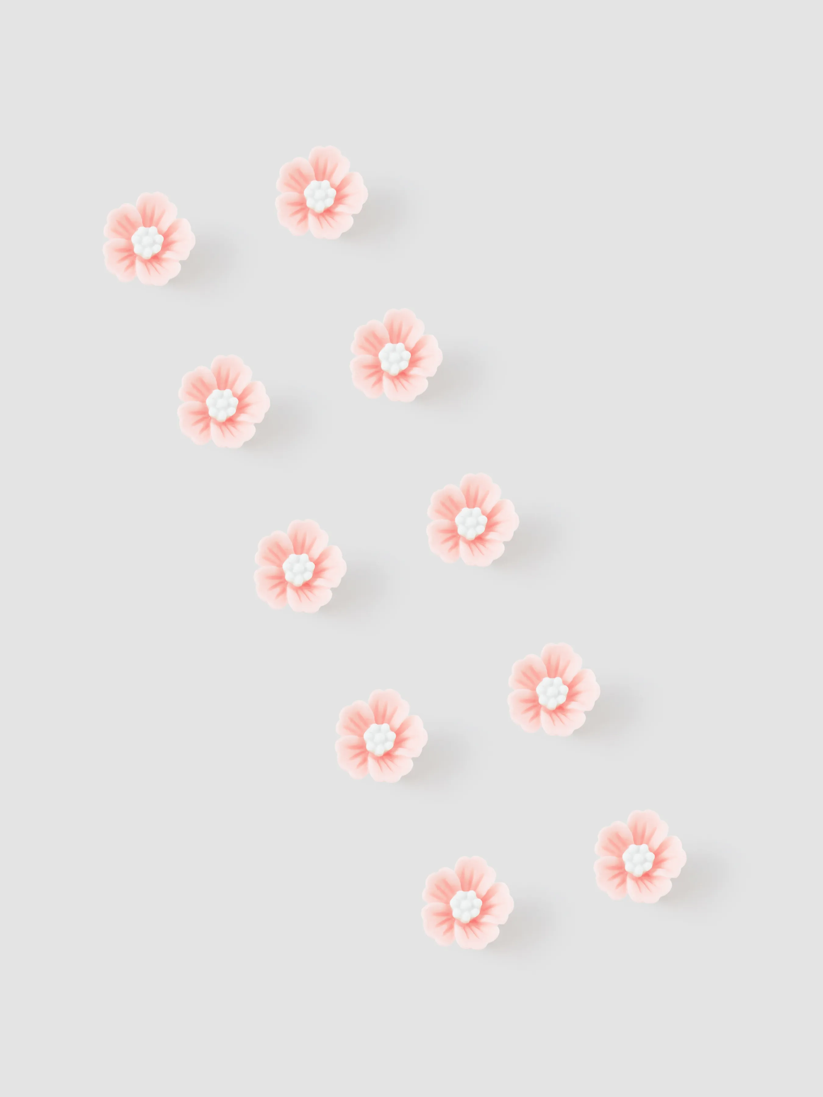 10PCS MINI PINZAS PARA EL PELO DE MARGARITA