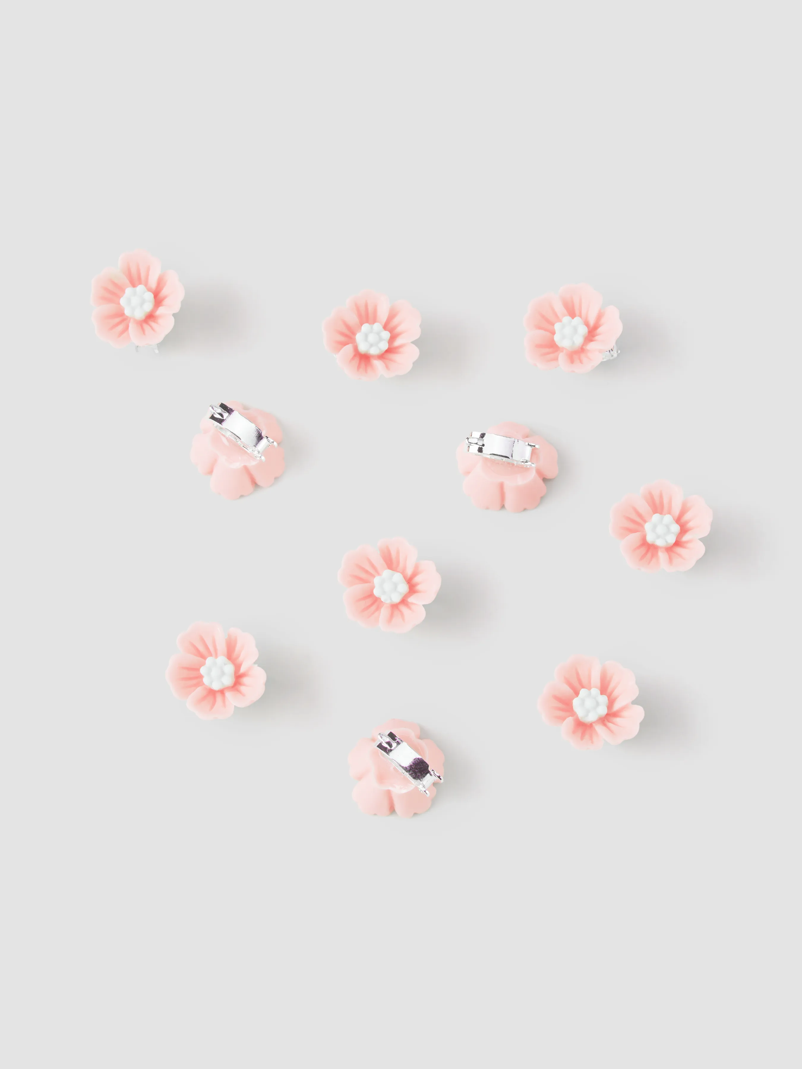 10PCS MINI PINZAS PARA EL PELO DE MARGARITA