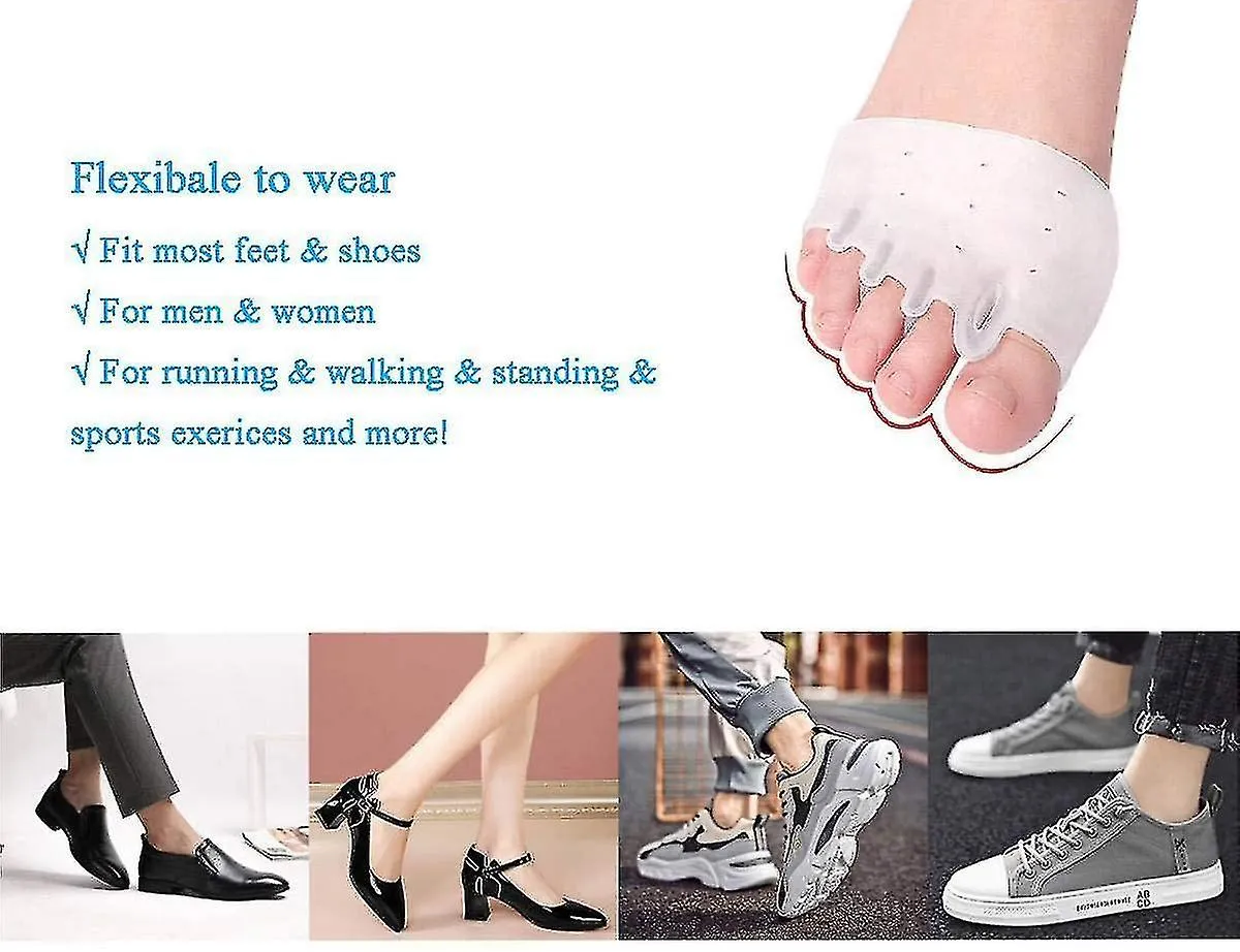 3 Pair Metatarsal Pads, Heel Cushions For Relieve Pain