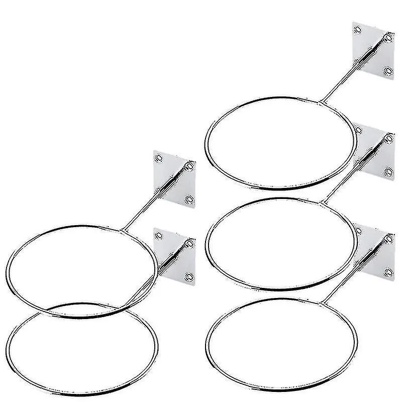 5 Pack Ball Holders Soporte de pared para exhibición baloncesto voleibolwanan