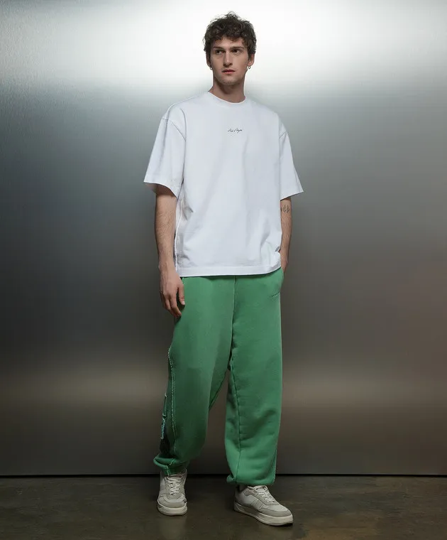 A Cold Wall Cubist green joggers