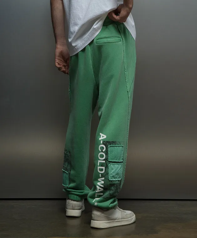 A Cold Wall Cubist green joggers