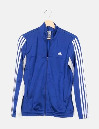 Adidas Chaqueta azul deportiva