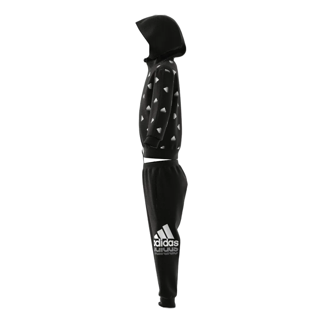 Adidas Essentials Seasonals Brand Love Tracksuit Black