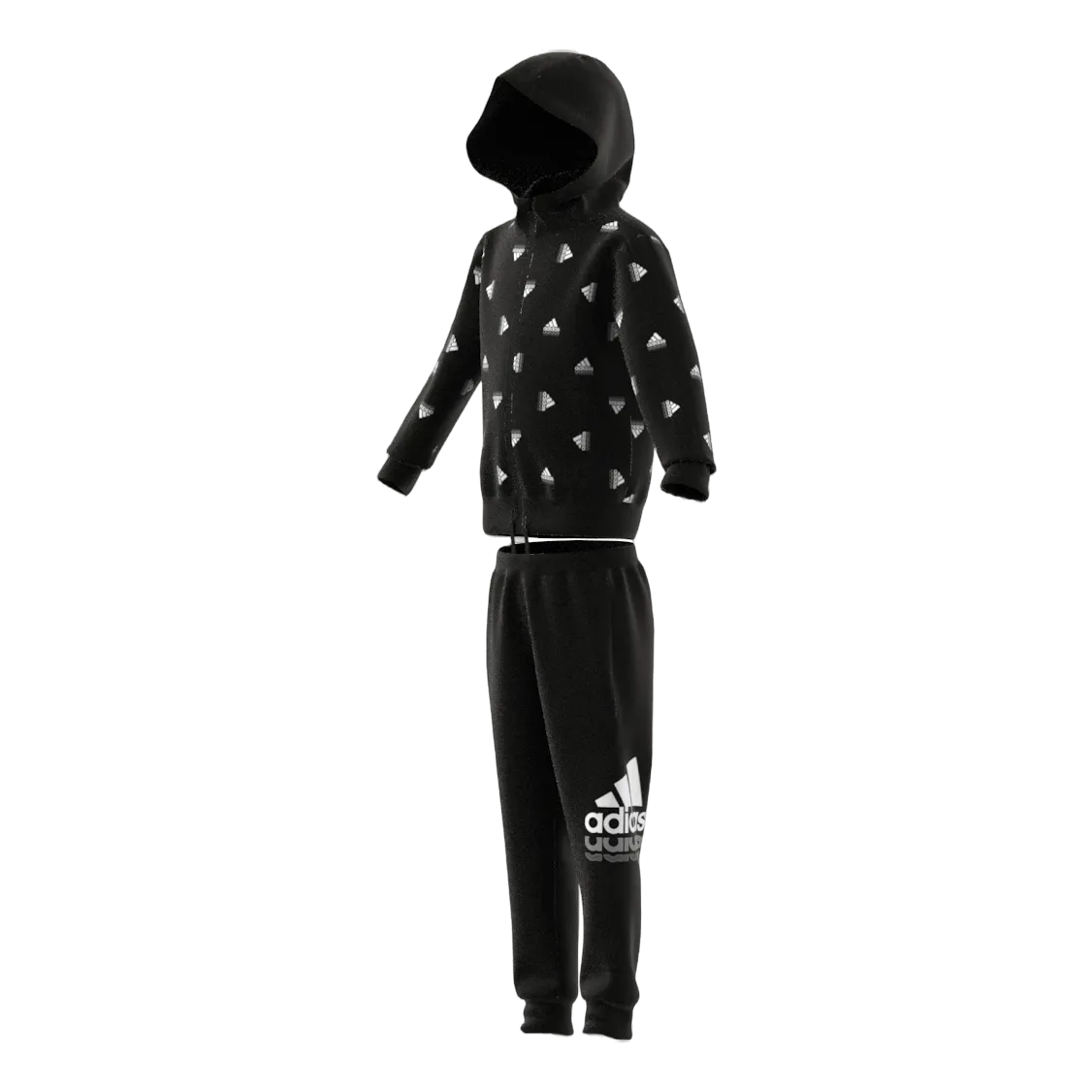 Adidas Essentials Seasonals Brand Love Tracksuit Black