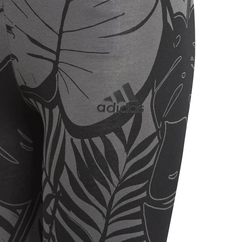 ADIDAS GIRLS FUTURE ICONS AOP TIGHT "GREY FIVEBLACK"
