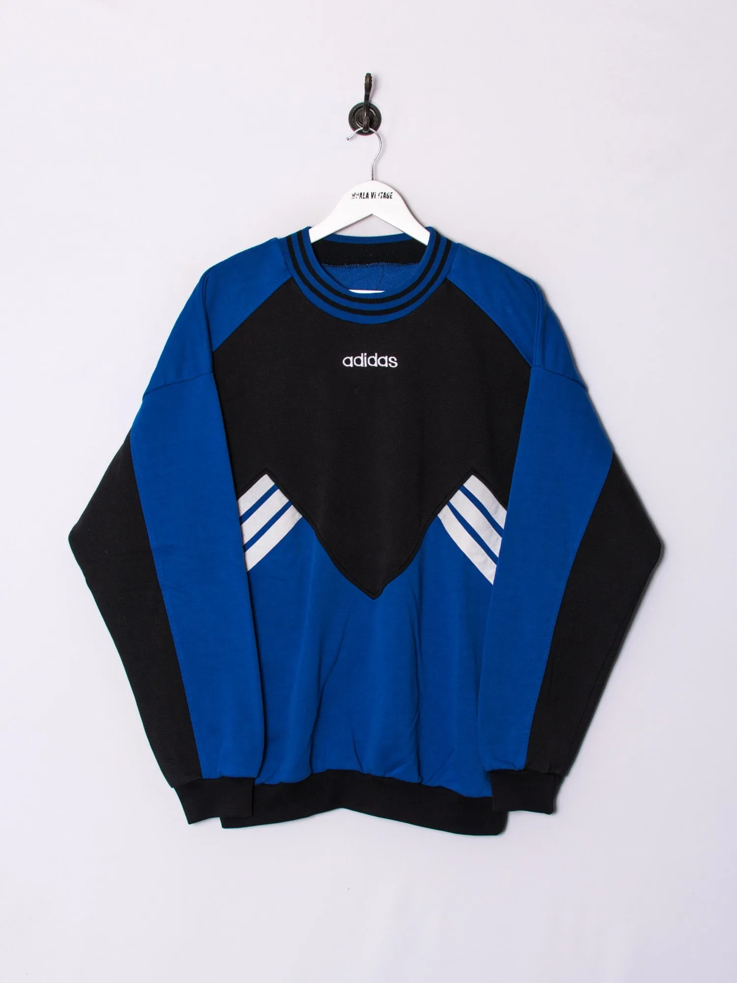 Adidas Navy Blue & Black Sweatshirt