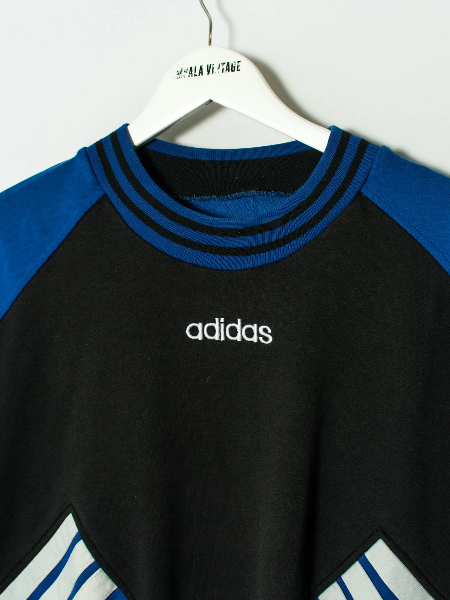 Adidas Navy Blue & Black Sweatshirt