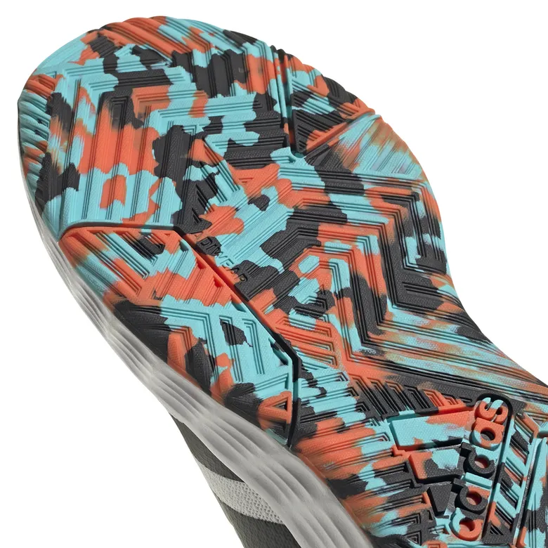 ADIDAS OWNTHEGAME 2.0 KIDS "WHITETRUE ORANGE"