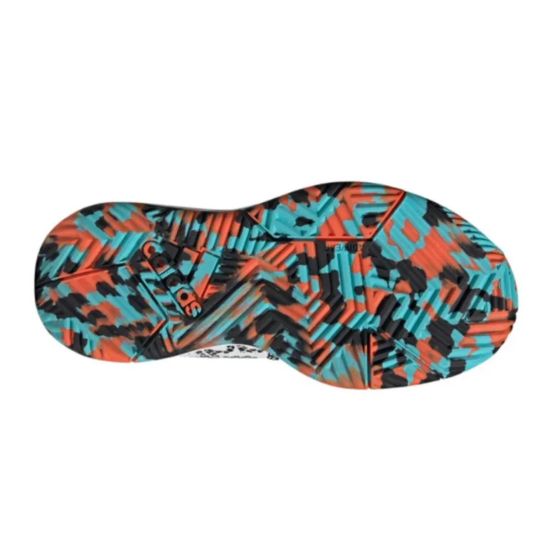 ADIDAS OWNTHEGAME 2.0 KIDS "WHITETRUE ORANGE"