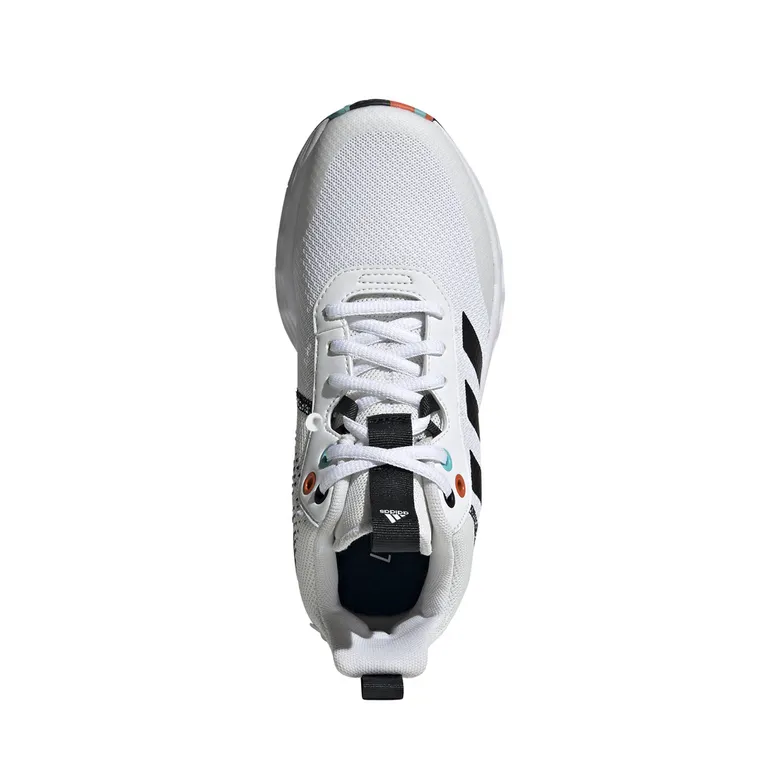 ADIDAS OWNTHEGAME 2.0 KIDS "WHITETRUE ORANGE"