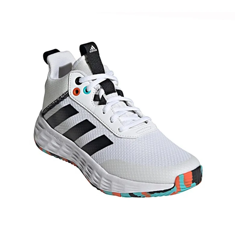 ADIDAS OWNTHEGAME 2.0 KIDS "WHITETRUE ORANGE"