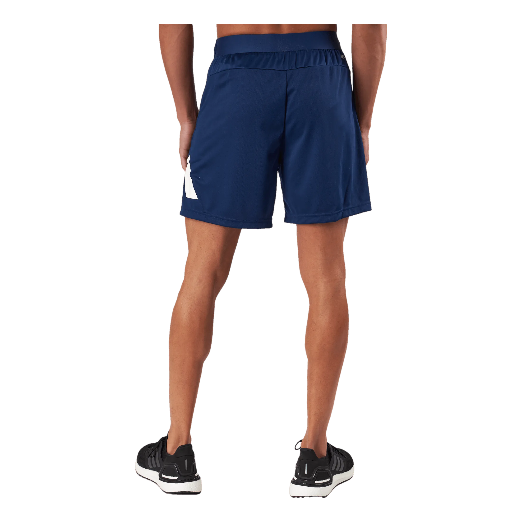 Adidas Train Essentials Logo Training Shorts Dark Blue