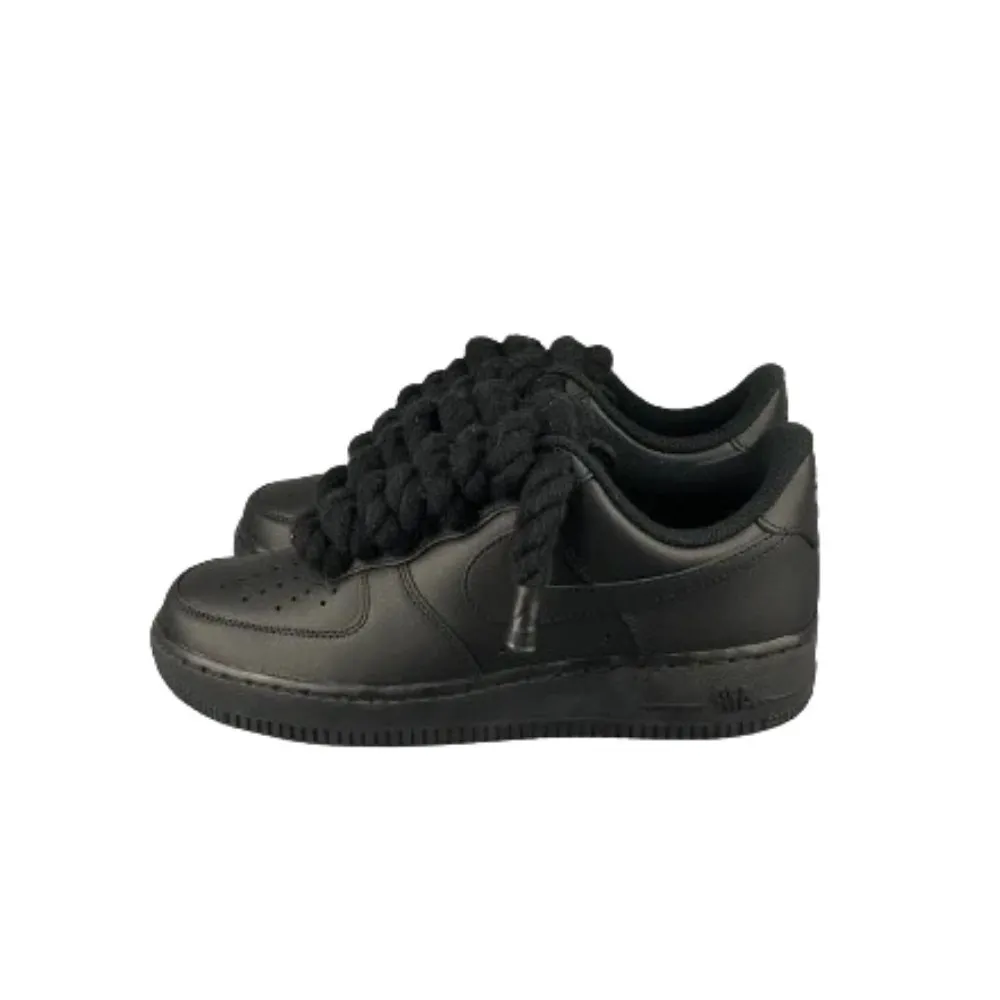 Air Force 1 Custom Lacet Corde Noir