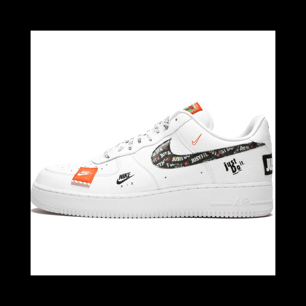 Air Force 1 Just Do It Total White
