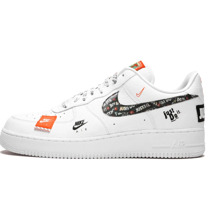 Air Force 1 Just Do It Total White