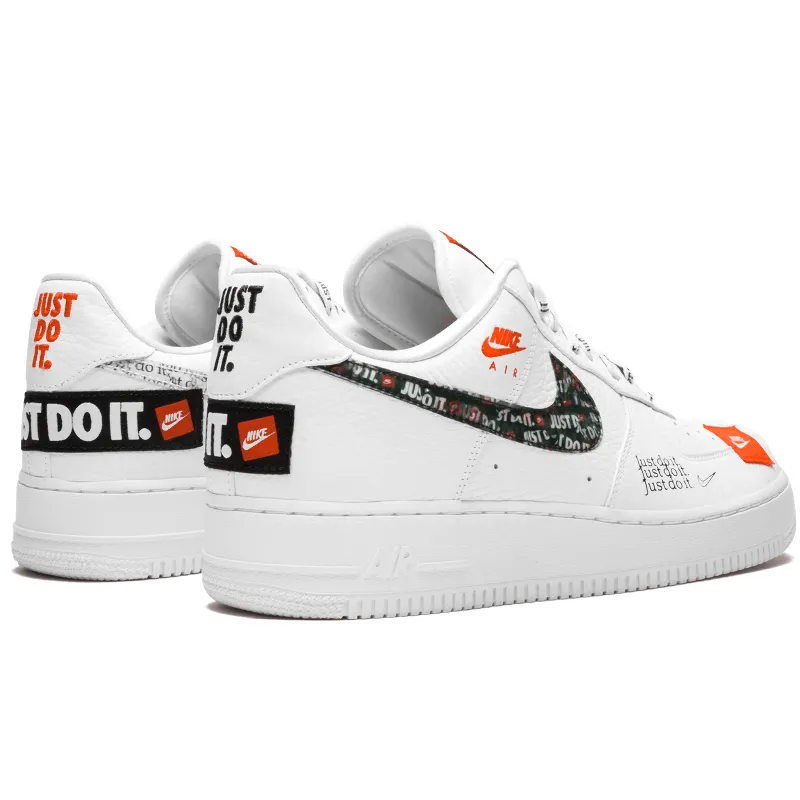 Air Force 1 Just Do It Total White