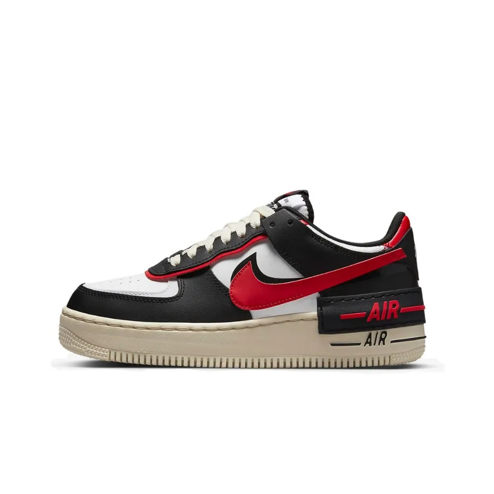 Air Force 1 Shadow White Black Red