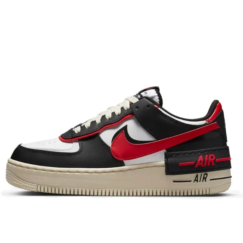 Air Force 1 Shadow White Black Red