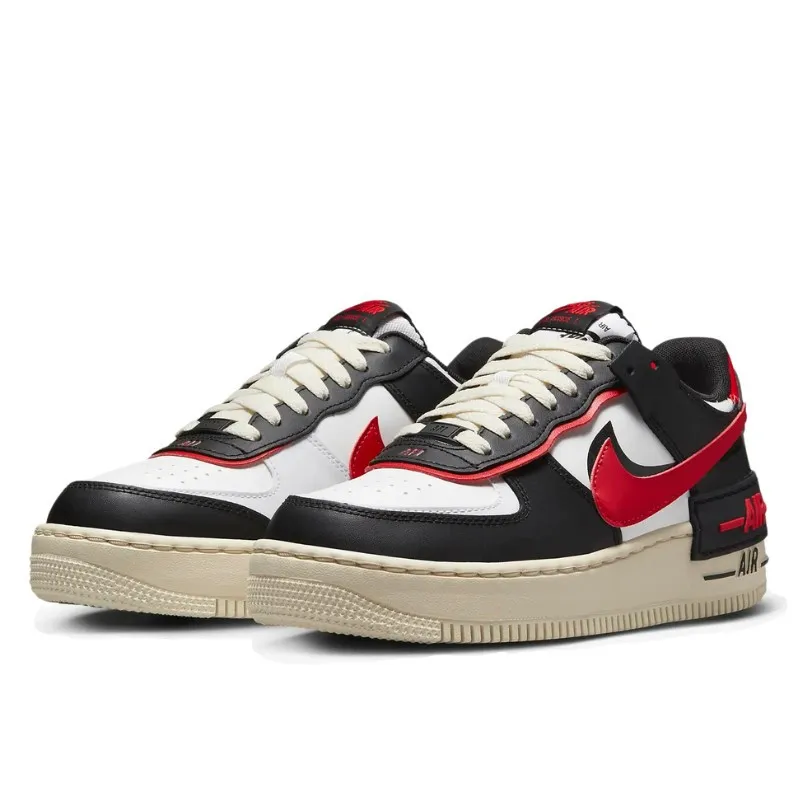 Air Force 1 Shadow White Black Red