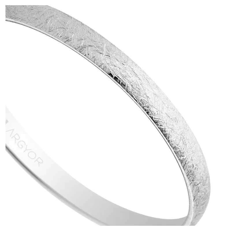 Alianza "Argyor" Hielo Oro 18k 2mm (5B201H)