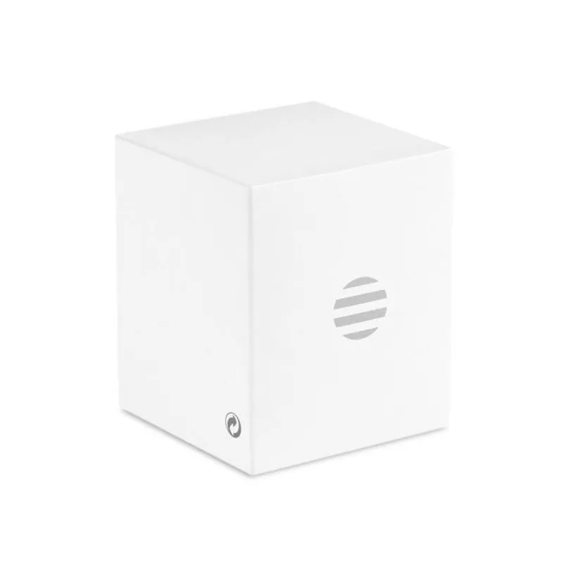 Altavoz inalámbrico promocional luz led Round Bamboo
