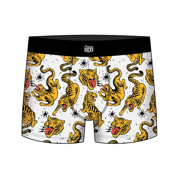 AMERICAN SOCKS BOXER BRIEF TIGER KING