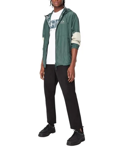 ARMANI TSHIRT WHITE/GREEN G.FIELD