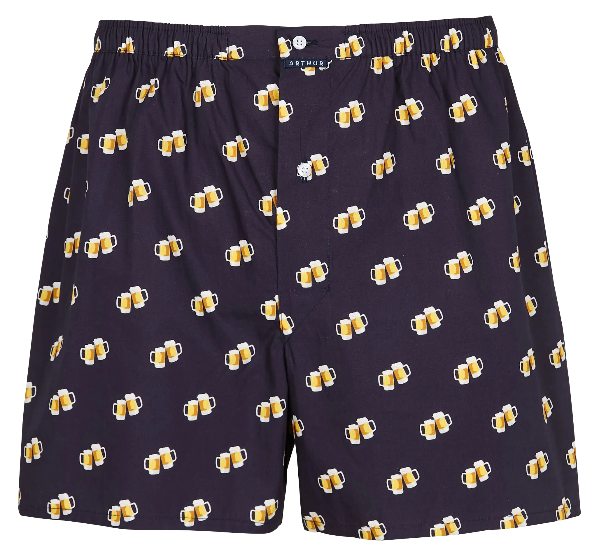 ARTHUR Calzoncillos de algodón estampados en azul