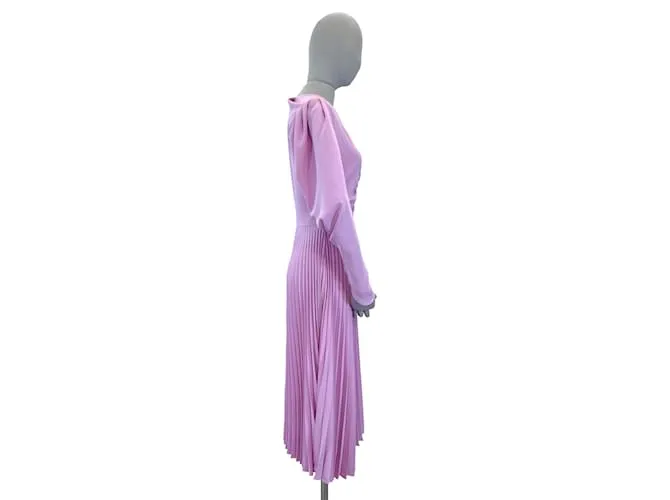Autre Marque JEAN PATOU Vestidos FR 38 poliéster Púrpura 