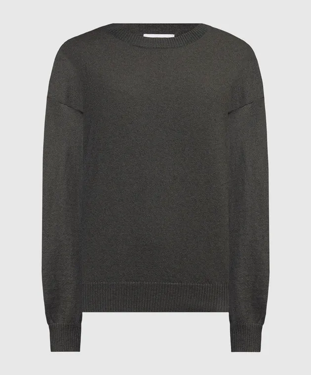 Ballantyne Green wool jumper