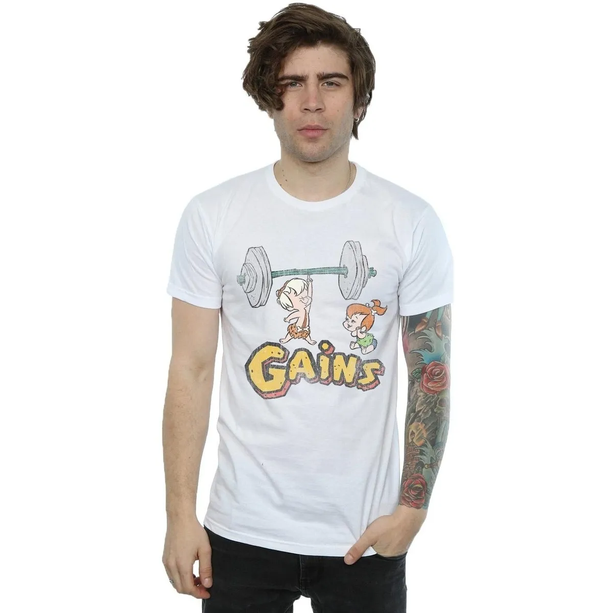 Bam Bam Gains Distressed