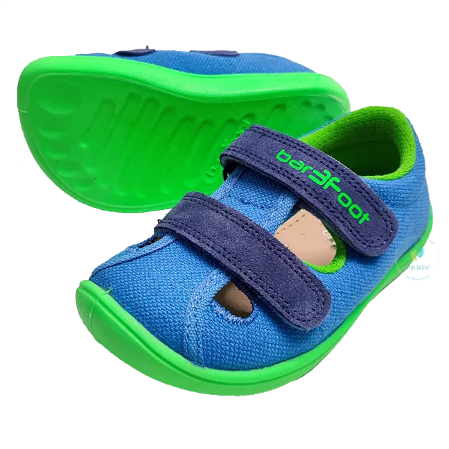 Bar3foot Sandalias Blue Green