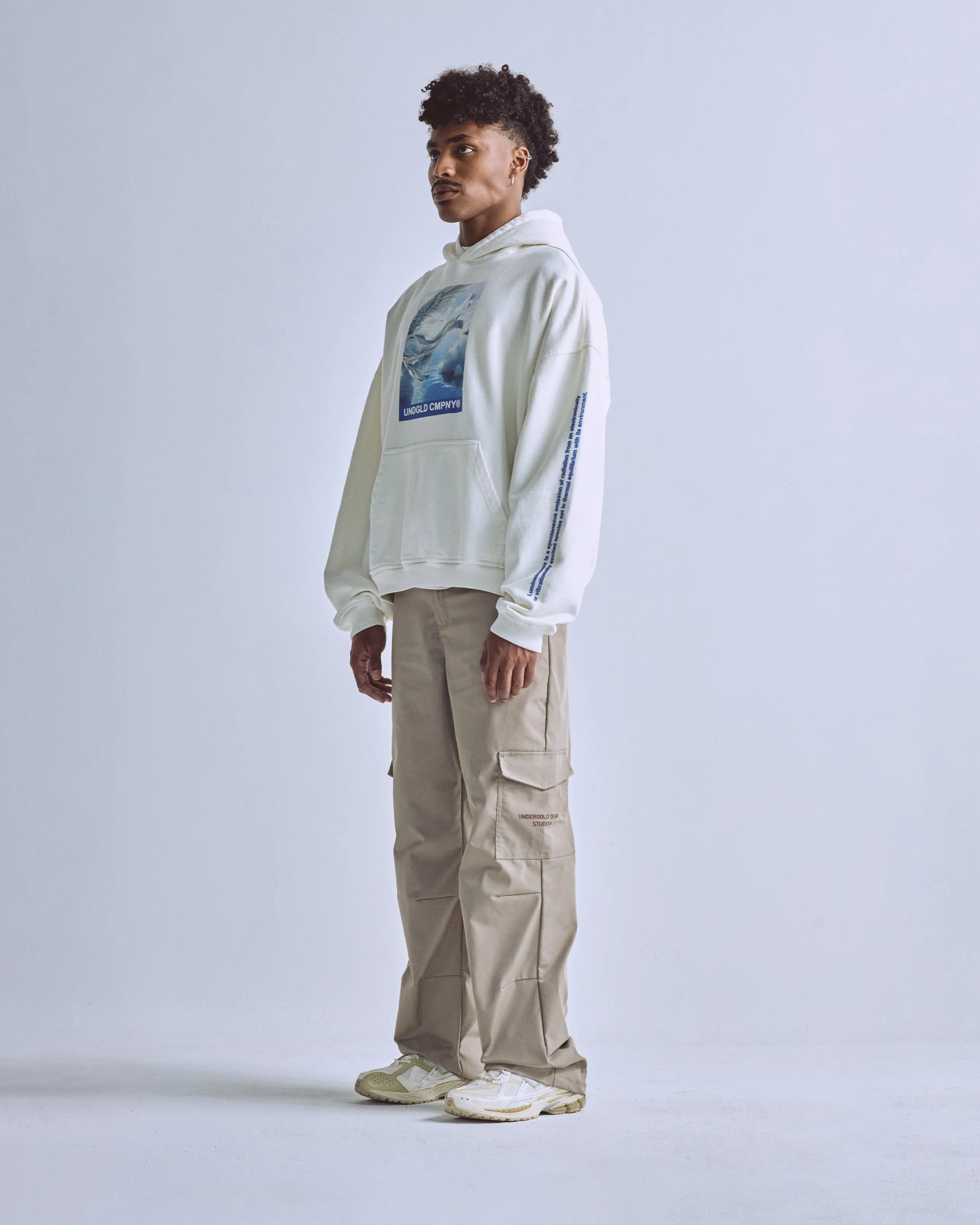 Basics Pockets Trousers Cream