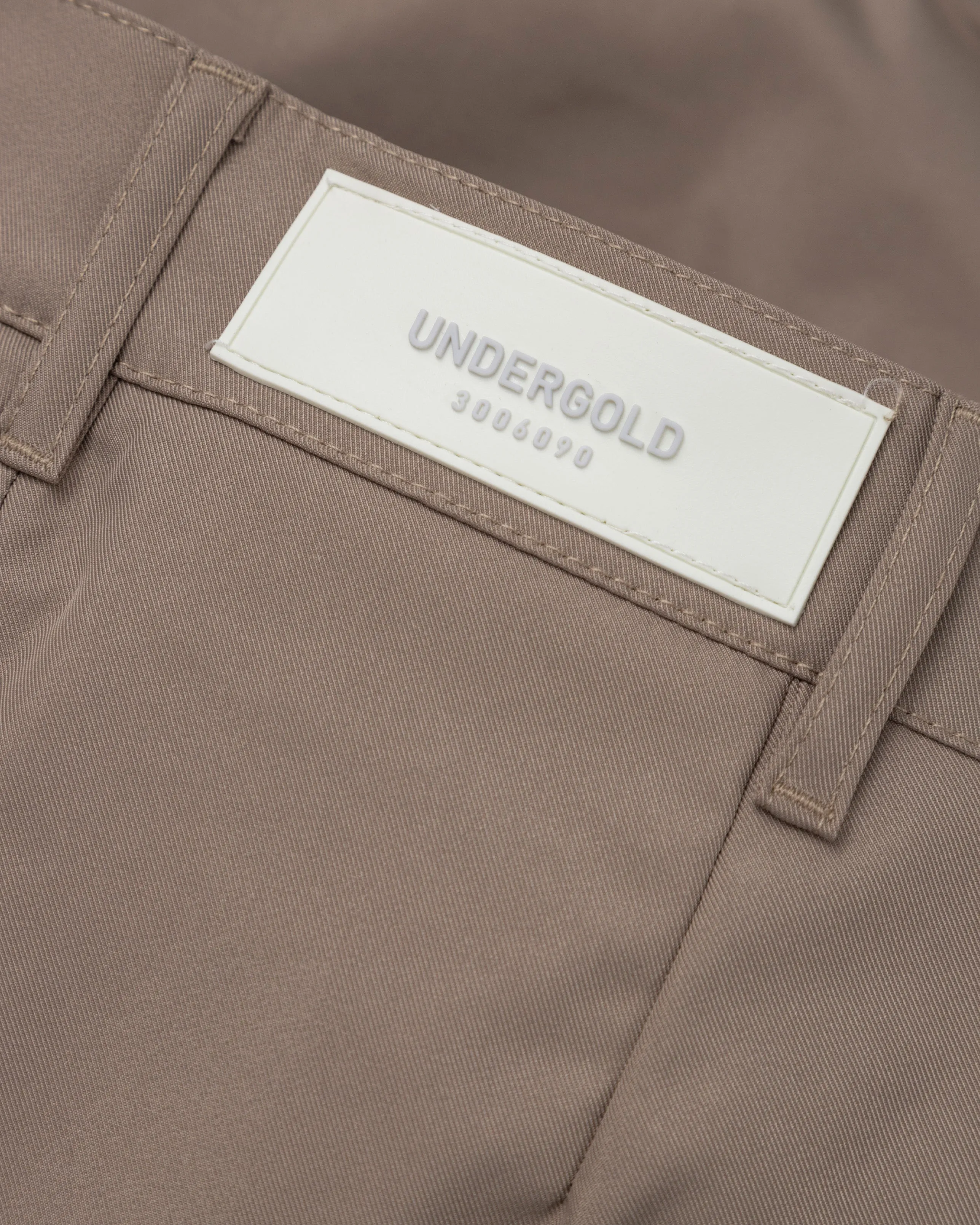 Basics Pockets Trousers Cream