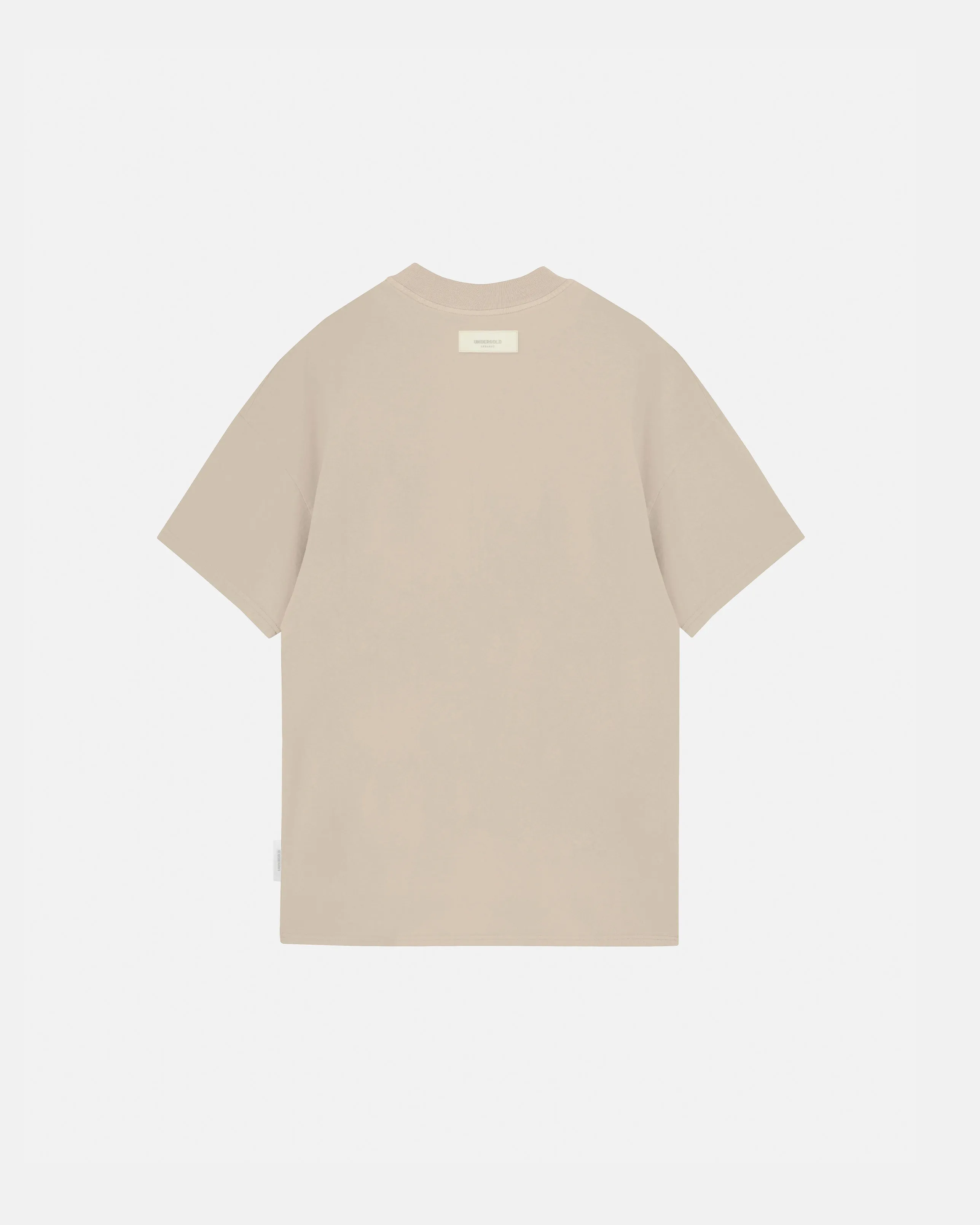 BASICS TINY LOGO REGULAR FIT TSHIRT CREAM