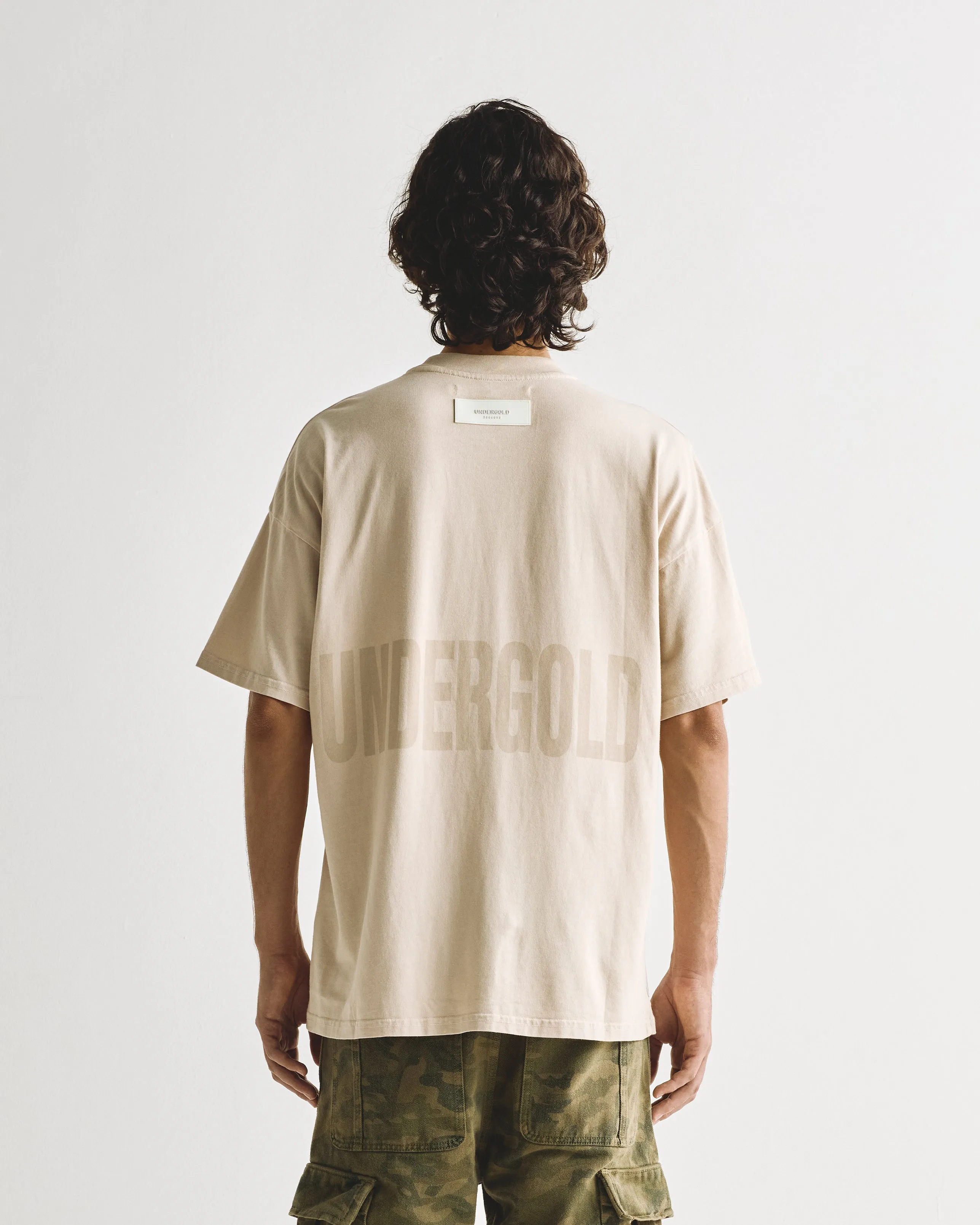 BASICS UNDERGOLD TSHIRT CREAM