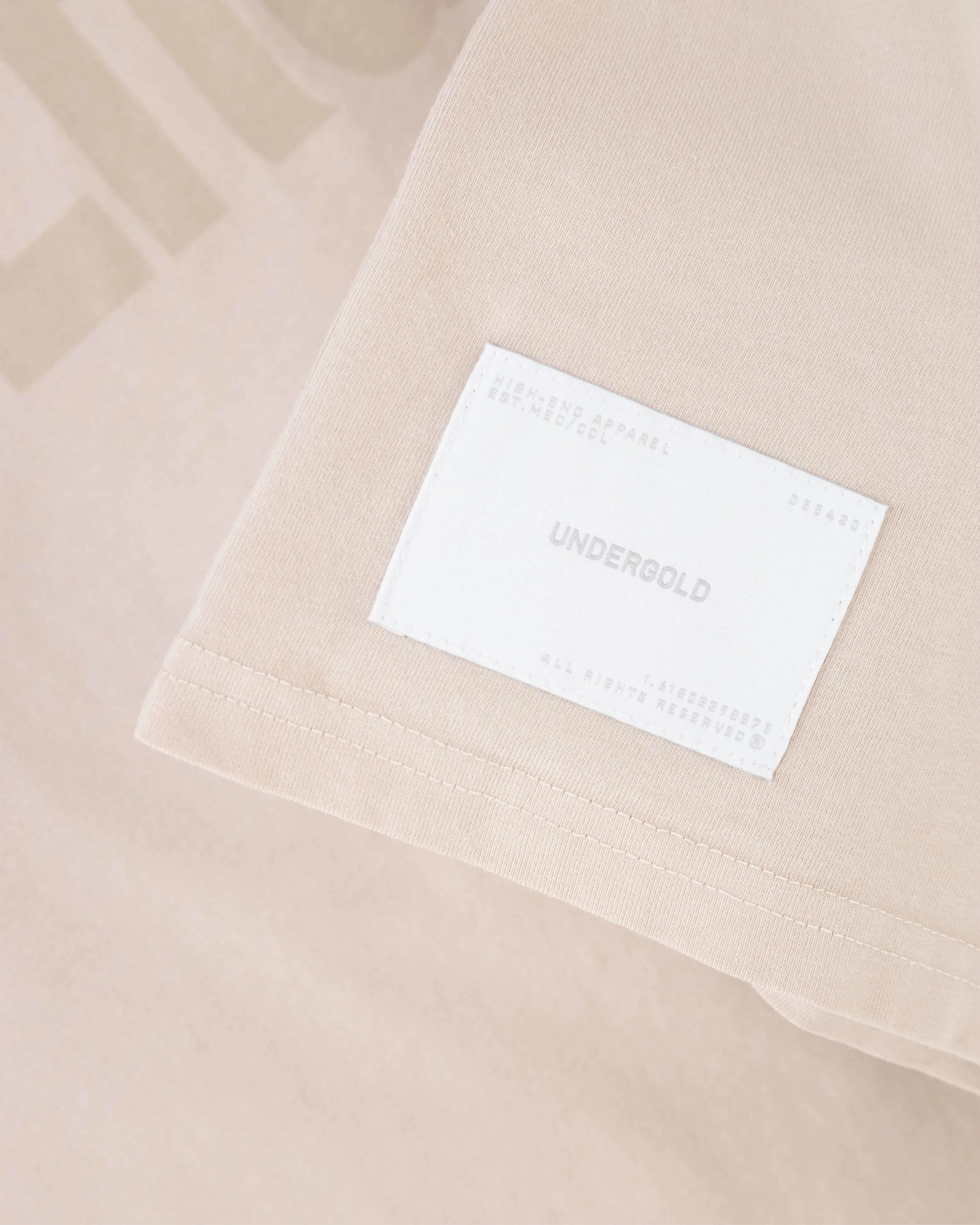 BASICS UNDERGOLD TSHIRT CREAM