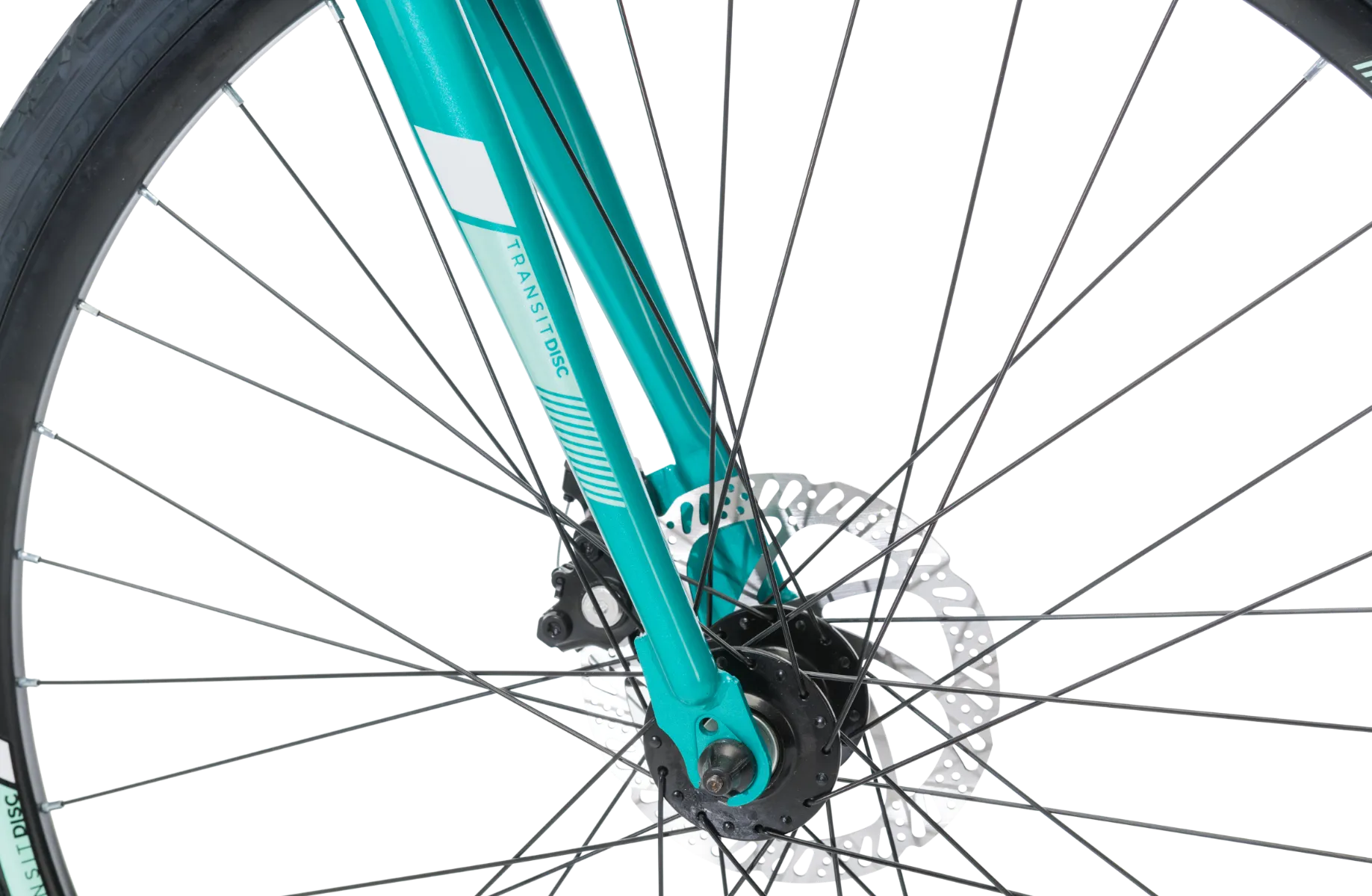 Bicicleta Urbana Reid Transit Disc WSD Verde