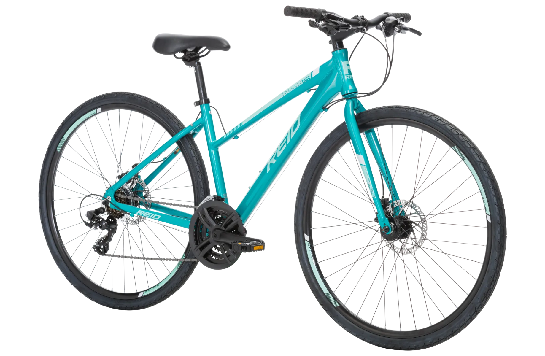 Bicicleta Urbana Reid Transit Disc WSD Verde