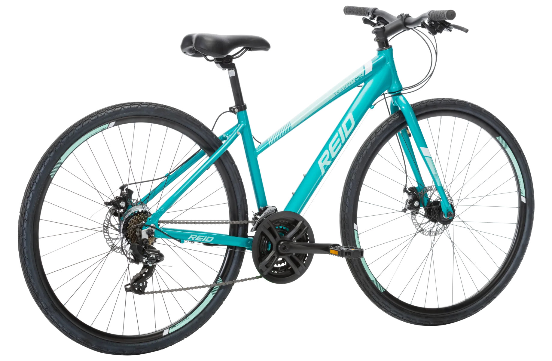 Bicicleta Urbana Reid Transit Disc WSD Verde