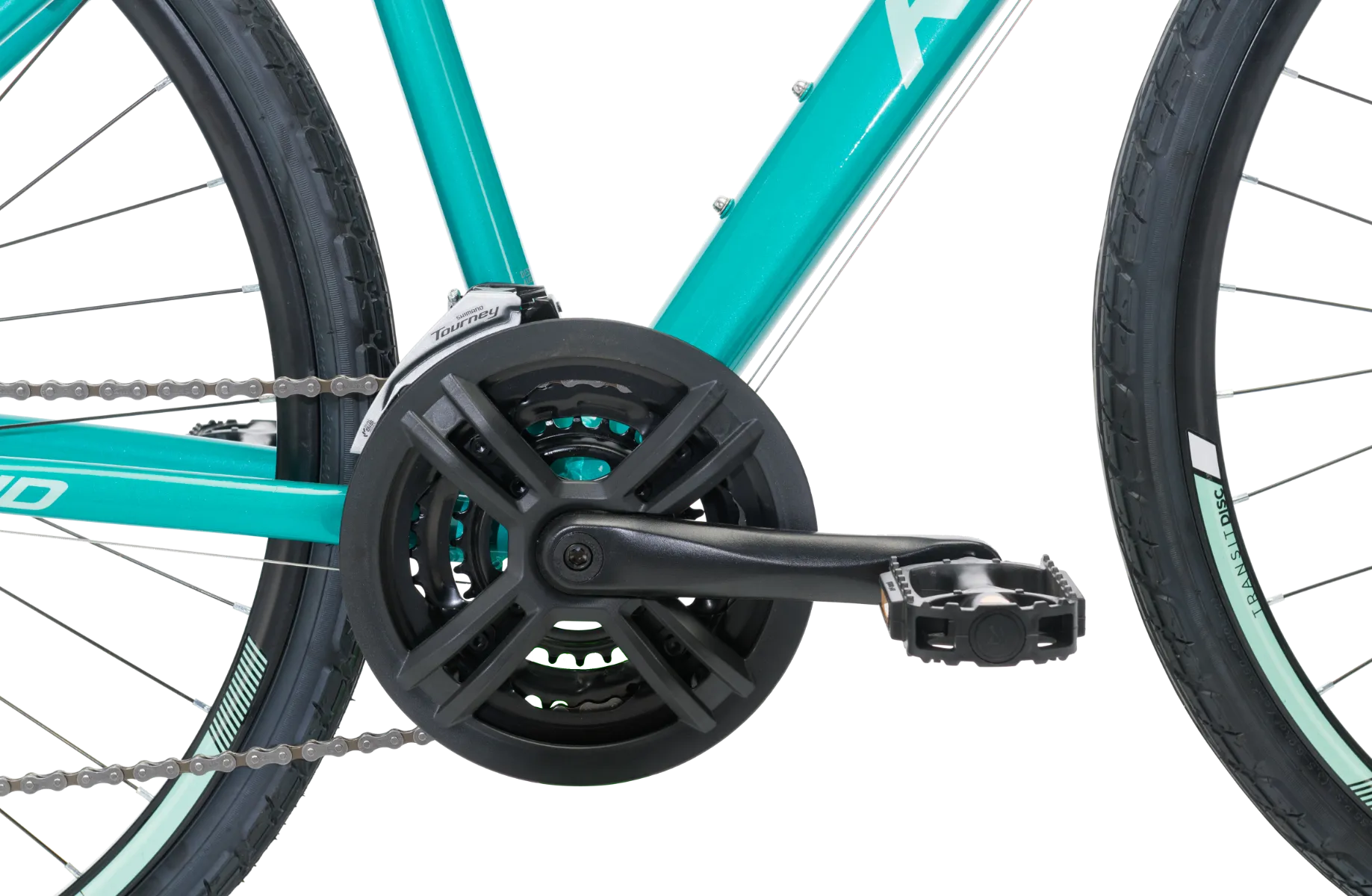 Bicicleta Urbana Reid Transit Disc WSD Verde