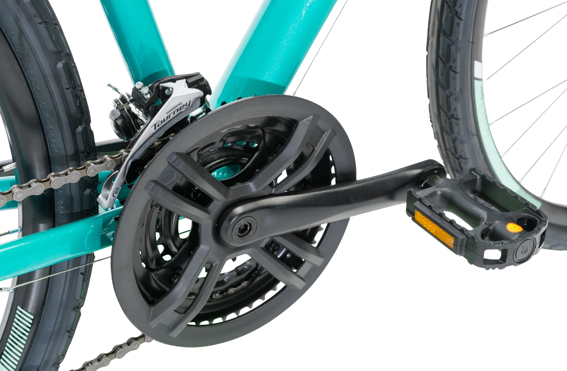 Bicicleta Urbana Reid Transit Disc WSD Verde