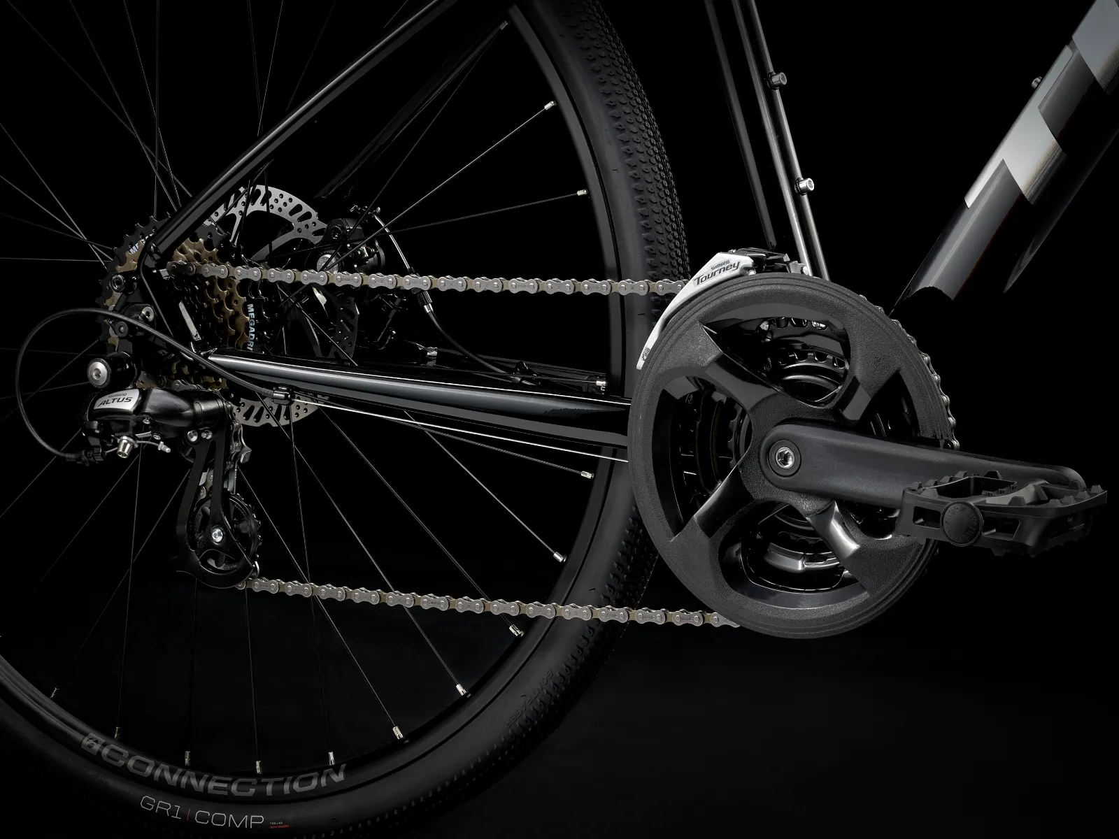 Bicicleta Urbana Trek Dual Sport 1 Negro