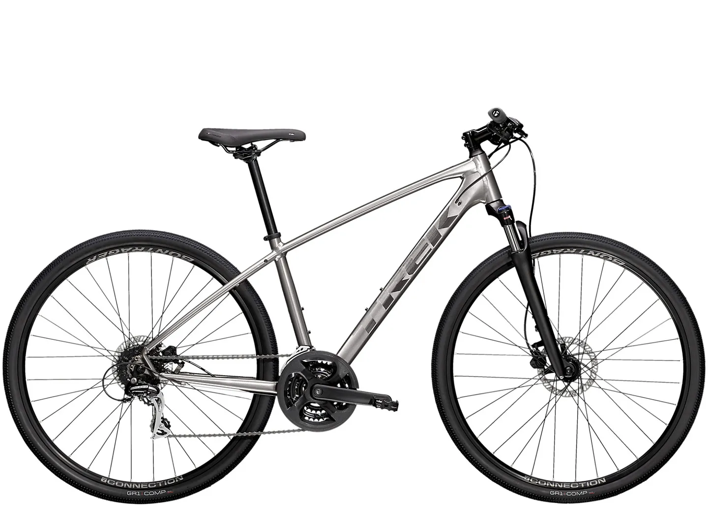 Bicicleta Urbana Trek Dual Sport 2 Plateado