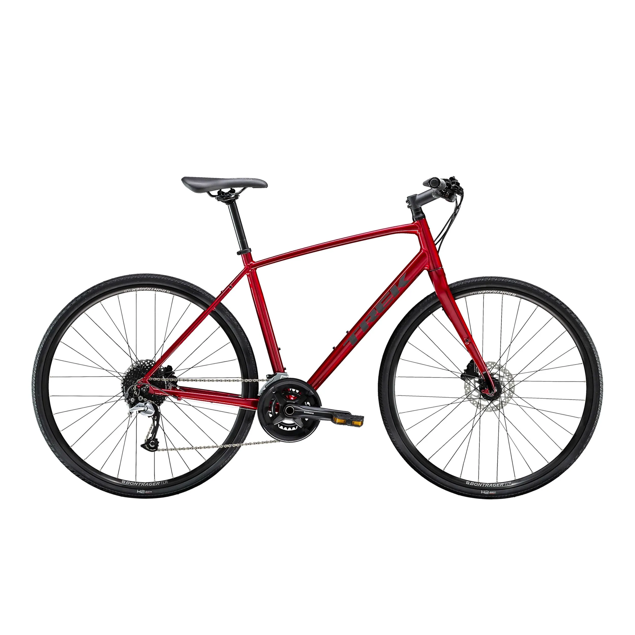 Bicicleta Urbana Trek FX 3 Disc Roja