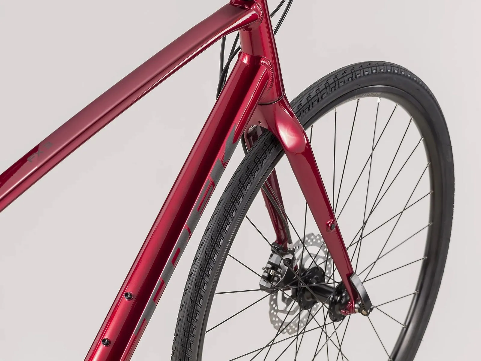 Bicicleta Urbana Trek FX 3 Disc Roja