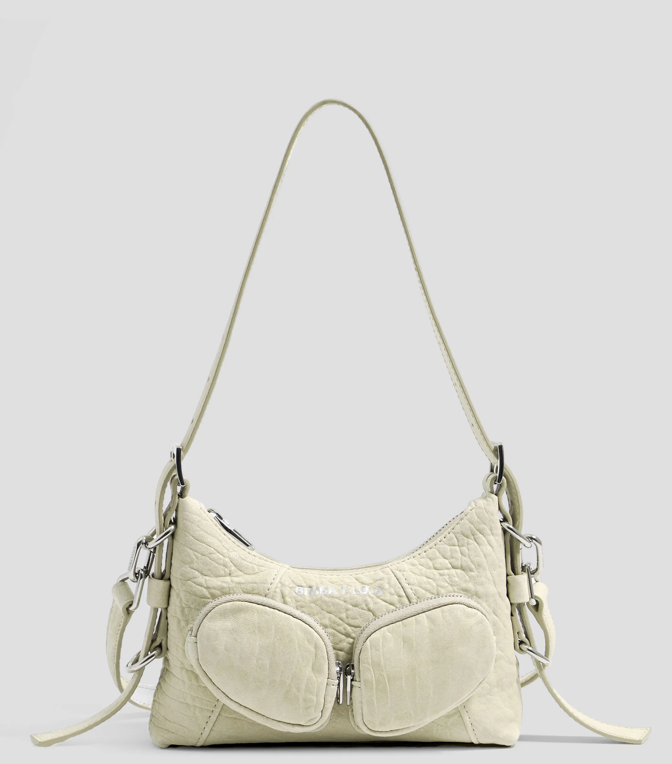 Bimba y Lola Bolso Hobo Pocket en Piel Mujer