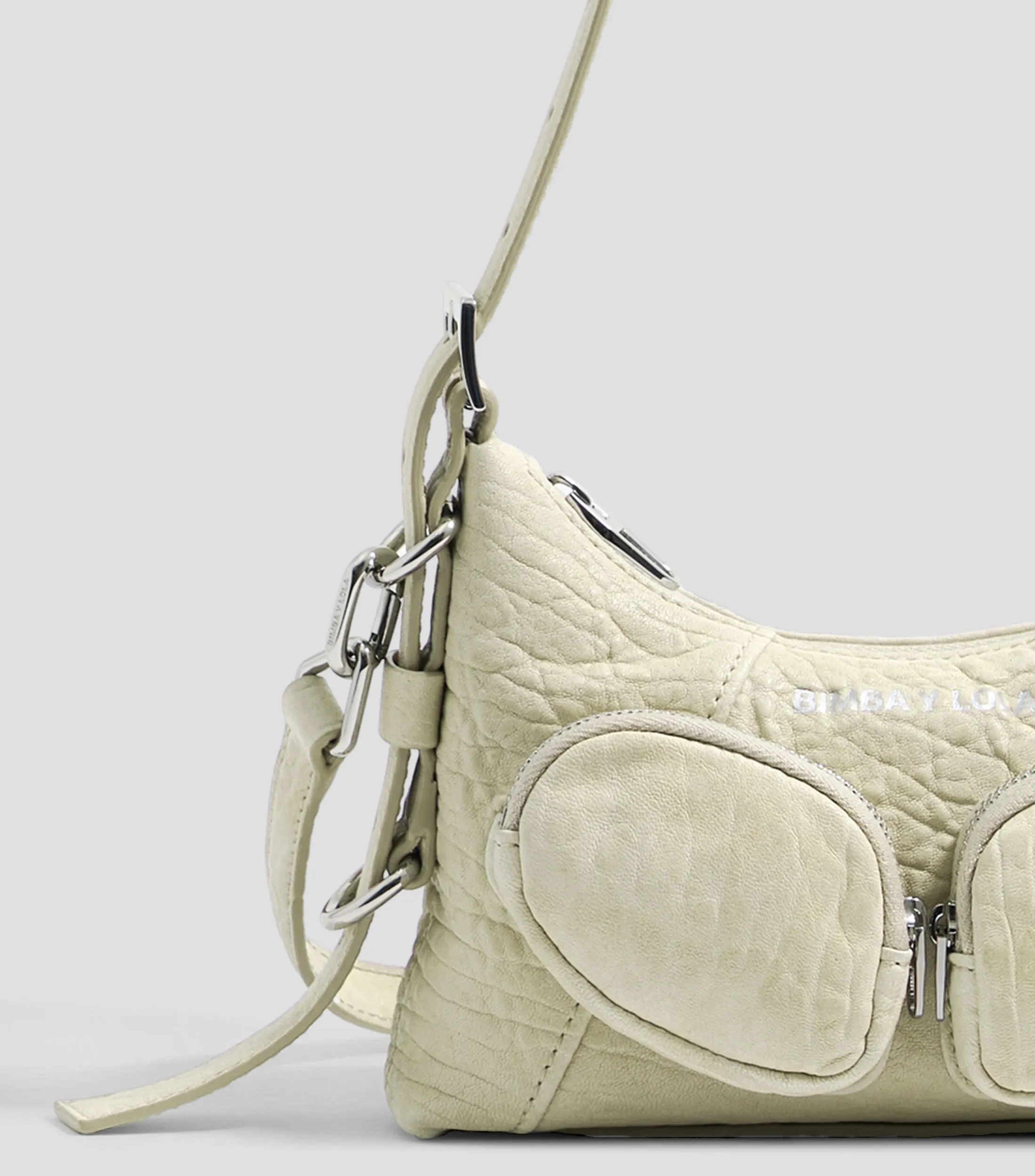 Bimba y Lola Bolso Hobo Pocket en Piel Mujer